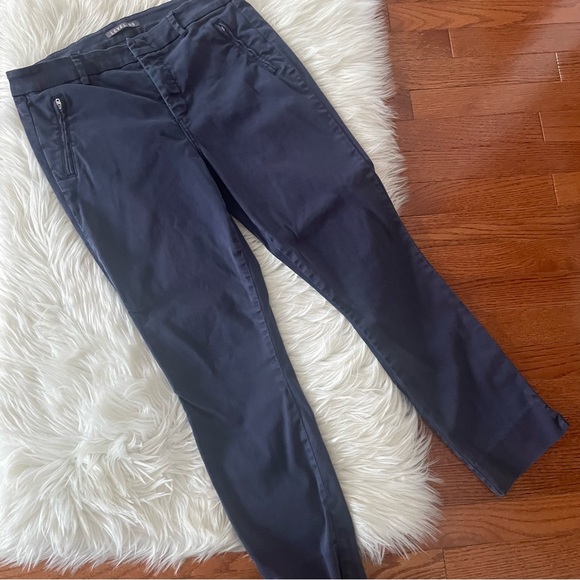 Level 99 Pants Women 29 Blue Slim Leg Stretch Utility Anthropologie Size 31 - Picture 2 of 5
